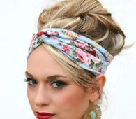 Jersey Knit Print Headwraps - Hair Wrap
