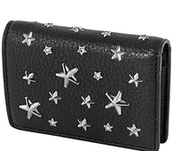 Jimmy Choo Ladies Jaxi Leather Bi-Fold Wallet with Stars- 