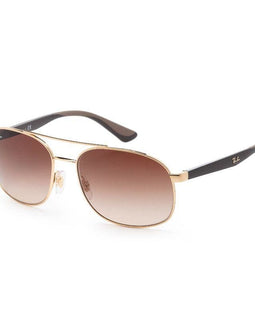 Ray-Ban Designer Gold Sunglasses - Sunglasses