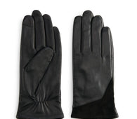 Women’s Apt. 9® Leather Tech Gloves - Black / SMALL - Gloves