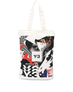 Y-3 Shoulder Print Tote - Tote Bag