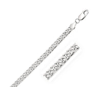 14k White Gold Solid Miami Cuban Chain (6.00 mm)