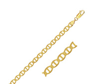 14k Yellow Gold Mariner Link Chain (5.10 mm)