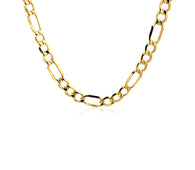 14k Yellow Gold Lite Figaro Chain (5.60 mm)