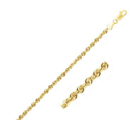 10K Yellow Gold Lite Rope Chain (2.50 mm)