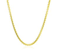 14k Yellow Gold Round Box Chain (2.50 mm)