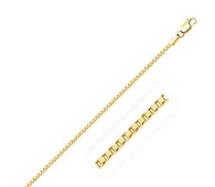 14k Yellow Gold Classic Box Chain (1.40 mm)