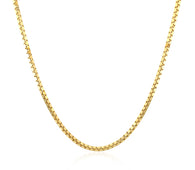 14k Yellow Gold Classic Box Chain (1.40 mm)