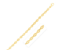 14k Yellow Gold High Polish Mariner Link Chain (5.40 mm)