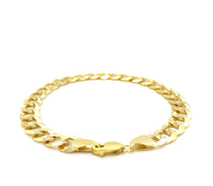 10k Yellow Gold Curb Bracelet (8.20 mm)