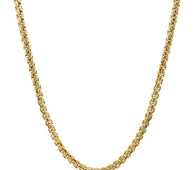 14k Yellow Gold Solid Round Box Chain (2.50 mm)