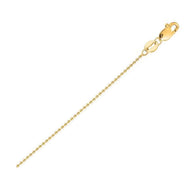 14k Yellow Gold Bead Chain (2.50 mm)