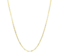 10k Yellow Gold Mariner Link Chain (1.20 mm)