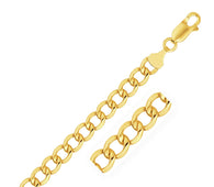 10k Yellow Gold Curb Chain (6.20 mm)