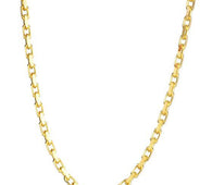 14k Yellow Gold French Cable Link Chain (3.60 mm)