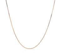 14k Rose Gold Classic Box Chain (0.60 mm)