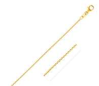 14k Yellow Gold Round Cable Link Chain (1.90 mm)