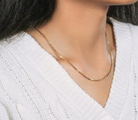 18k Yellow Gold Classic Box Chain (1.40 mm)