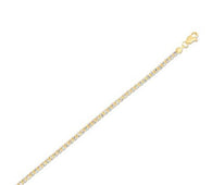 Ice Barrel Chain in 14k Yellow Gold (2.70 mm)