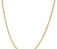 Ice Barrel Chain in 14k Yellow Gold (2.70 mm)