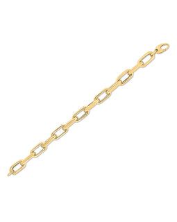 14k Yellow Gold French Cable Link Bracelet  (9.00 mm)