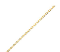 14k Yellow Gold French Cable Link Chain (4.80 mm)