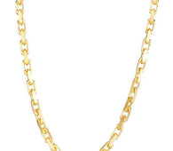 14k Yellow Gold French Cable Link Chain (4.80 mm)