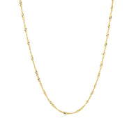 10k Yellow Gold Singapore Chain (1.50 mm)