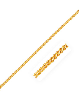 4.0 mm 14k Yellow Gold Two Row Rope Bracelet