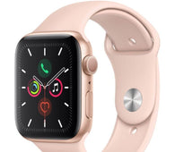 Apple Watch Series 5 (GPS) Gold Aluminum Case with Pink Sand