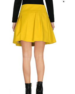 Formal A-line Mini Skirt - Skirt