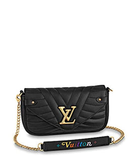 Louis Vuitton New Wave Chain Pochette Crossbody Bags Purse 